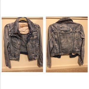 Destructed Denim Jacket